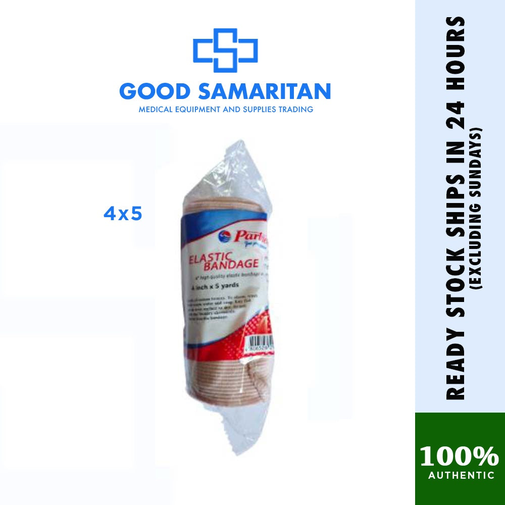 Elastic Bandage (2x5/3x5/4x5/6x5) per Roll