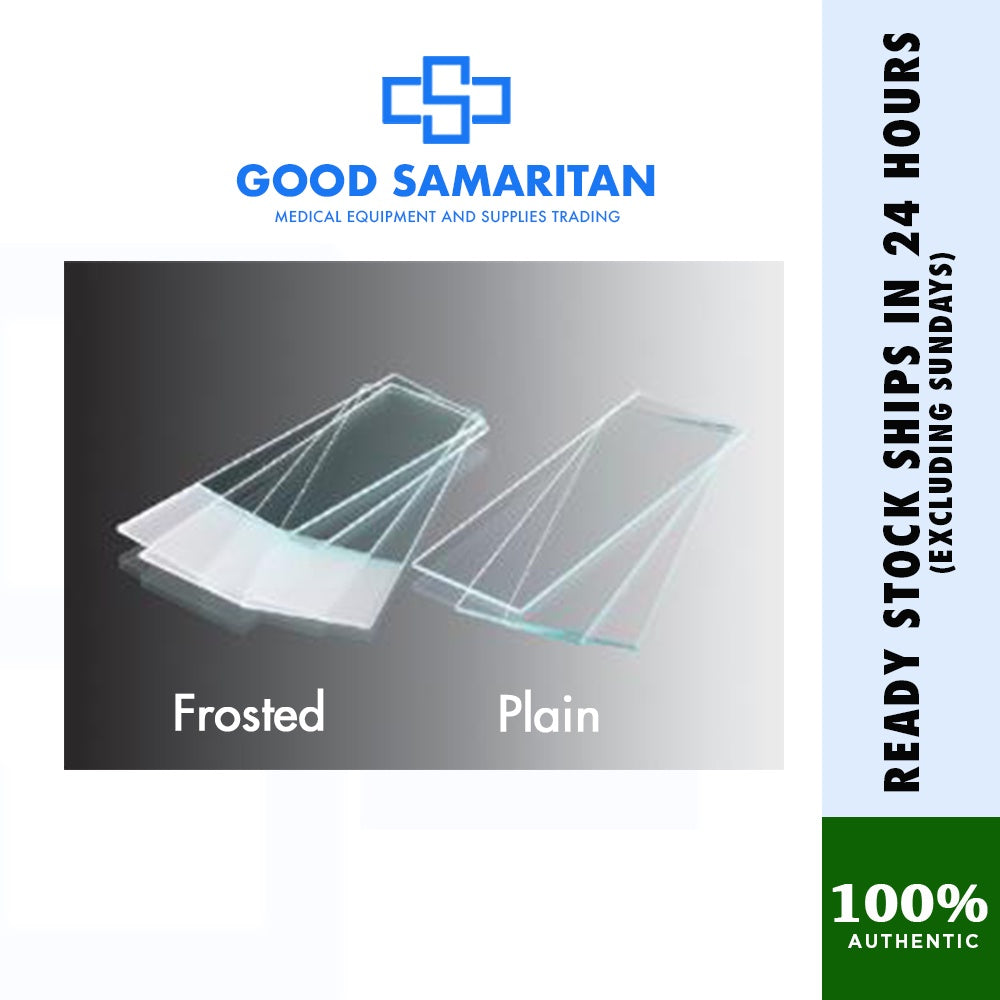 Microscope Glass Slides / Plain or Frosted / Glass Cover