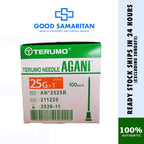 Terumo Needle Agani 23G x 1 / 25G x 1 (100pcs)