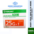 Terumo Needle Agani 23G x 1 / 25G x 1 (100pcs)