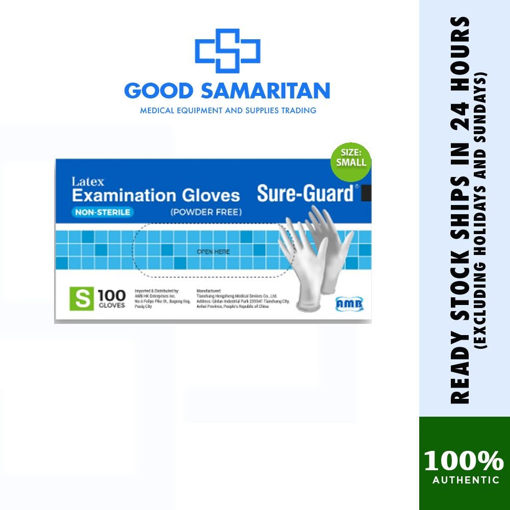 Sure-Guard Latex Examination Gloves (Per Box)