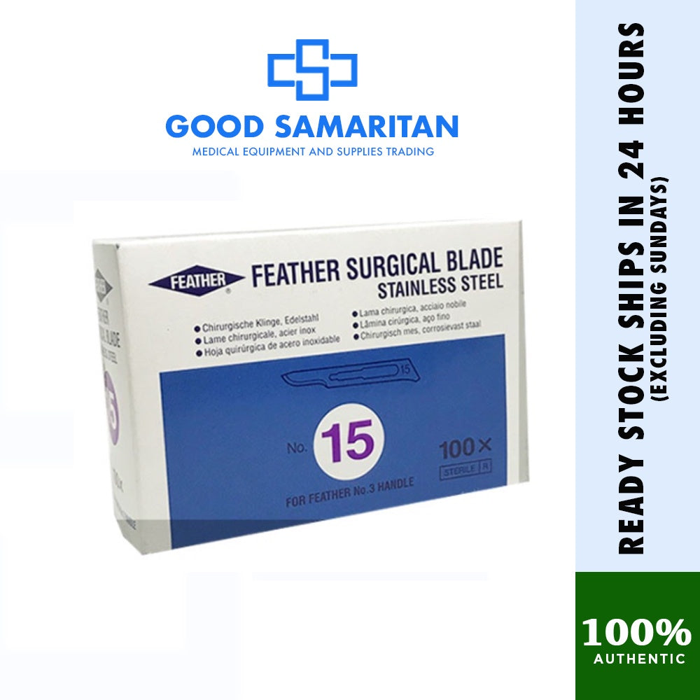 FEATHER Surgical Blade #10 / #11 / #12 / #15 / #20 / #21 / #22 / #23 (Per Piece)