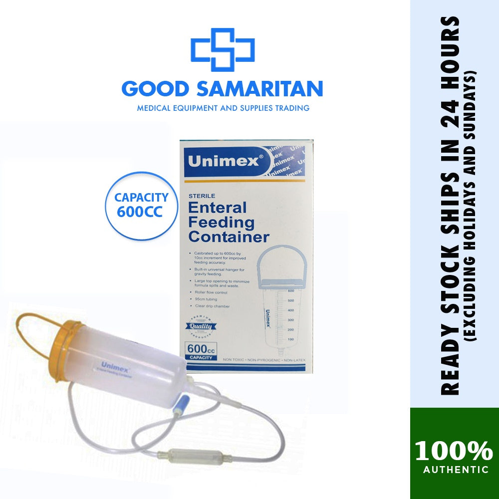 Unimex/Simplex  Enteral Feed Container 600cc