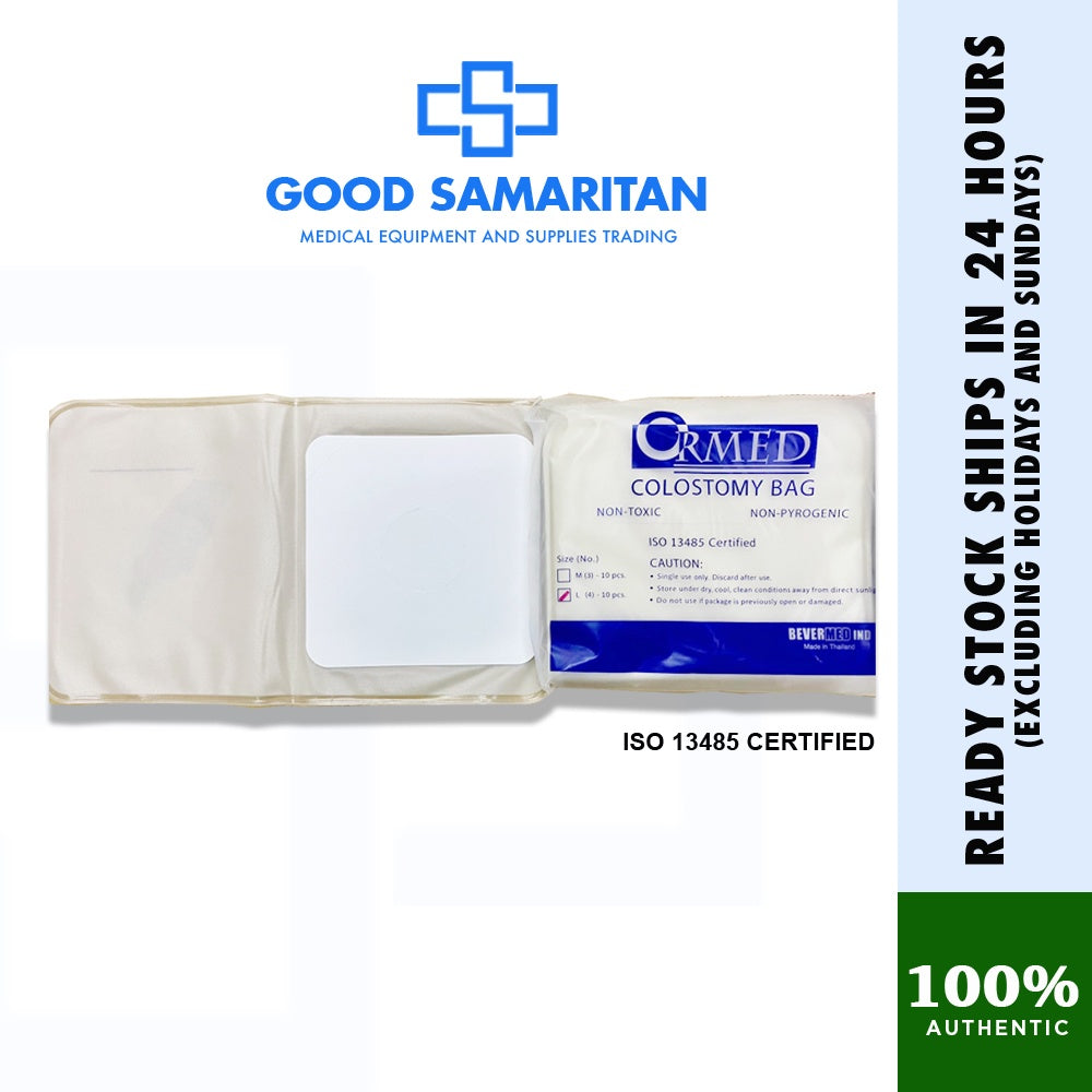 Ormed Colostomy Bag #3 and #4 (10pcs per pack)