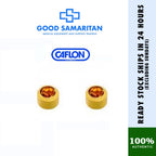 Caflon Stud Earrings Birthstone (Hypoallergenic and Sterile)