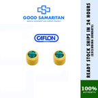 Caflon Stud Earrings Birthstone (Hypoallergenic and Sterile)