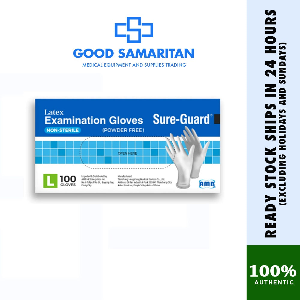 Sure-Guard Latex Examination Gloves (Per Box)