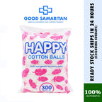 Happy Cotton Balls 50pcs / 150pcs / 300pcs