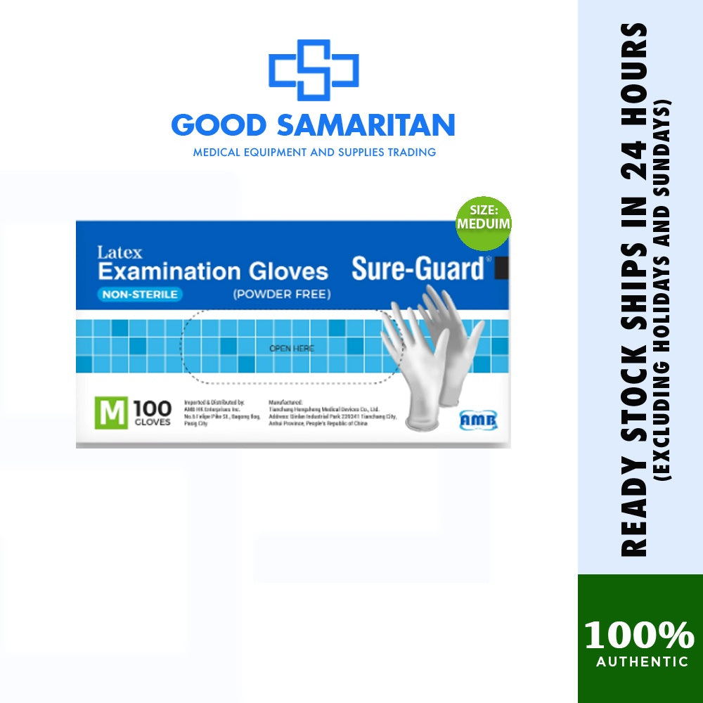 Sure-Guard Latex Examination Gloves (Per Box)