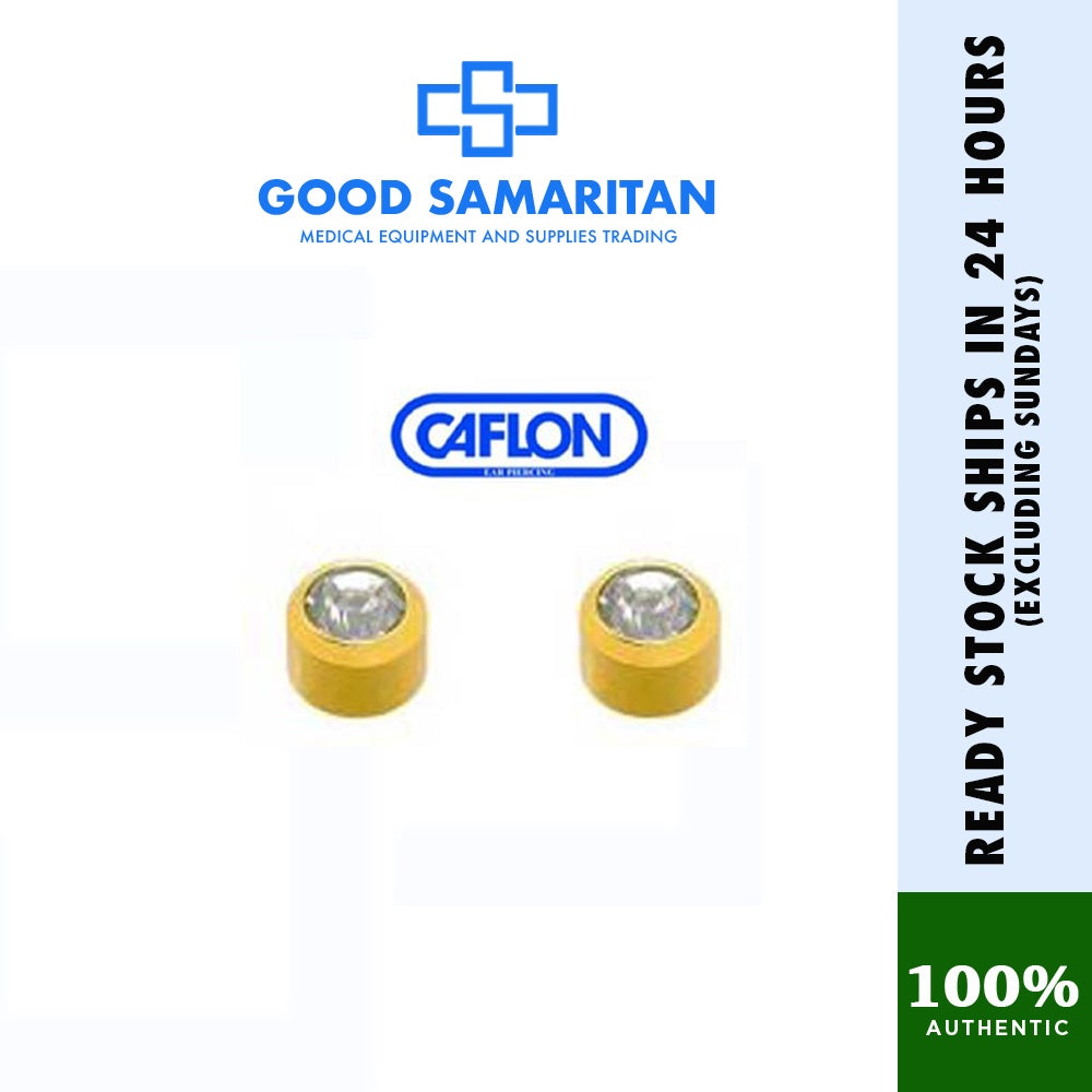 Caflon Stud Earrings Birthstone (Hypoallergenic and Sterile)