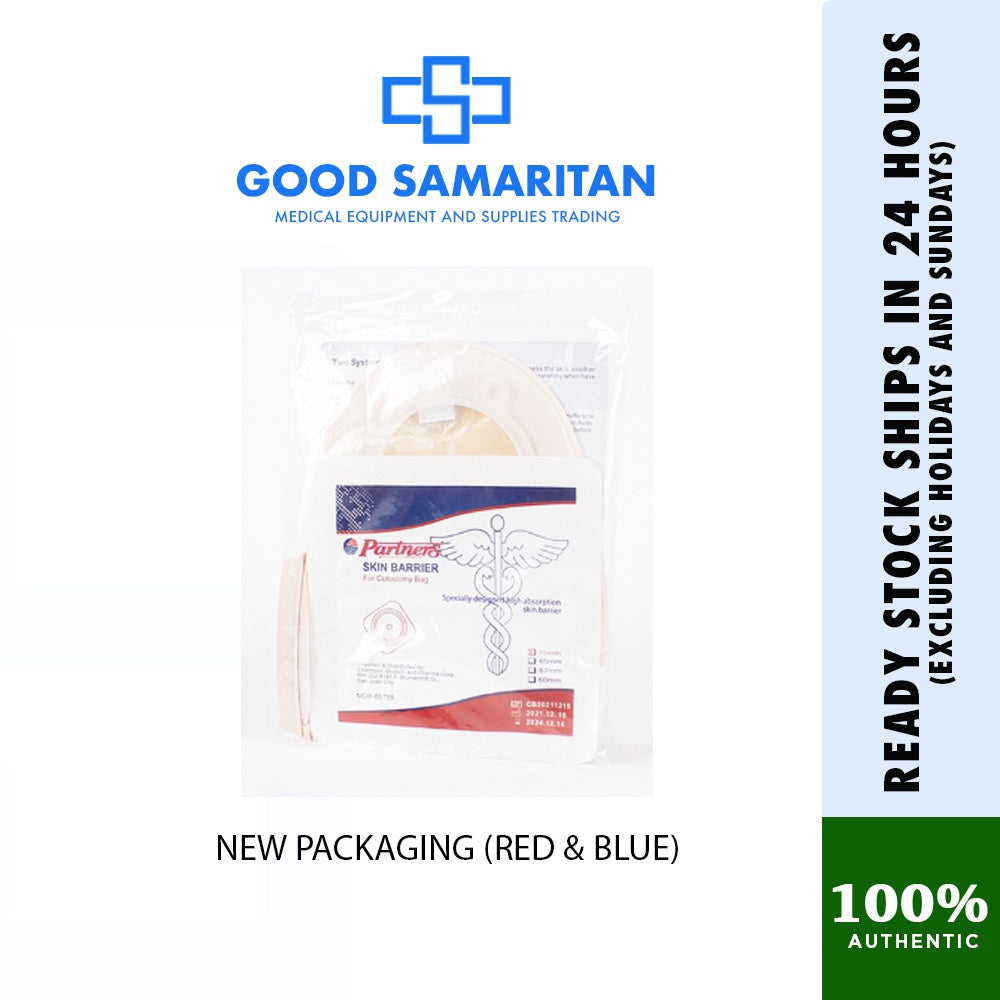 Partners Colostomy Bag 45mm, 57mm, 60mm, 70mm