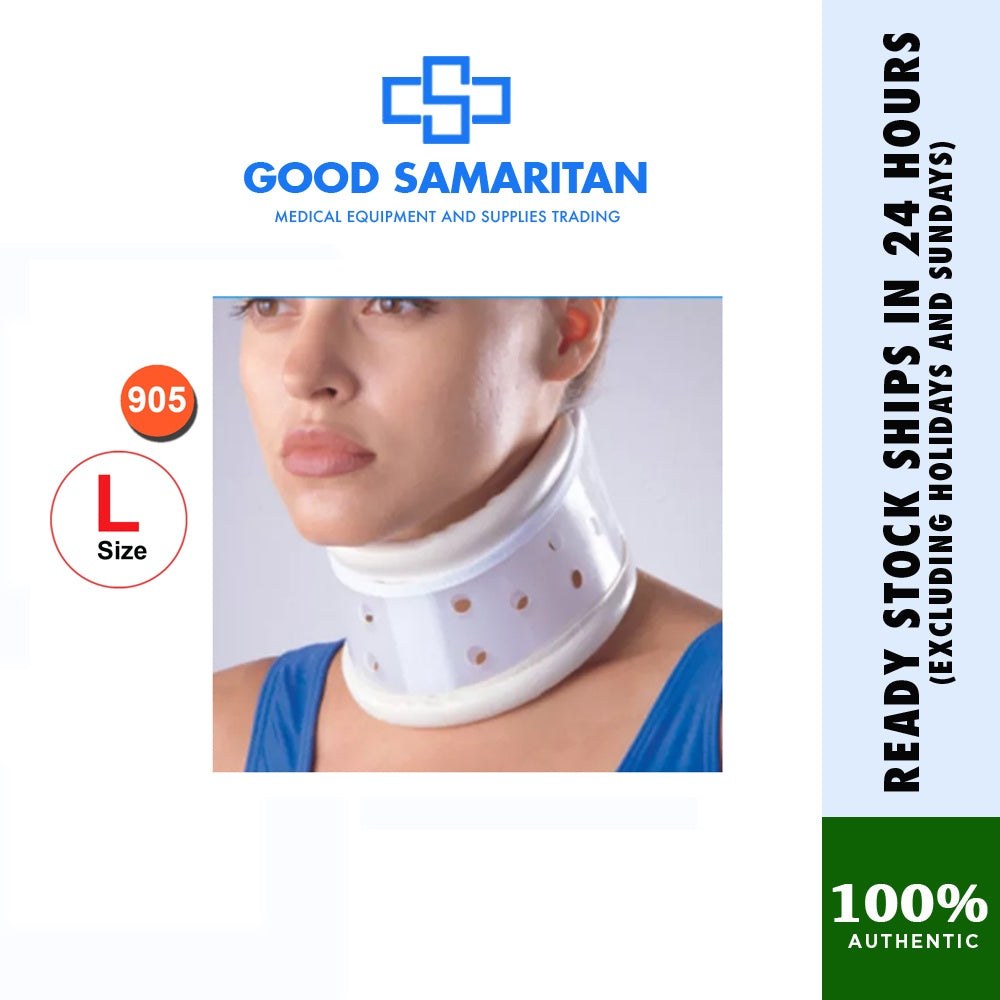 LP Support 905 Cervical Collar with Plate S/M/L/XL