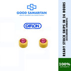 Caflon Stud Earrings Birthstone (Hypoallergenic and Sterile)