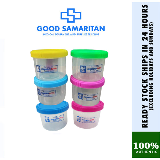 Cotton Ball Container Plastic-per piece