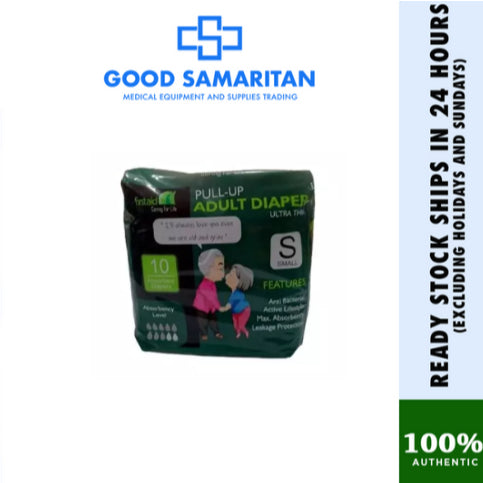 First Aid Adult Diaper Pull-ups 10pcs/pack (Small, Medium, Large and XL)