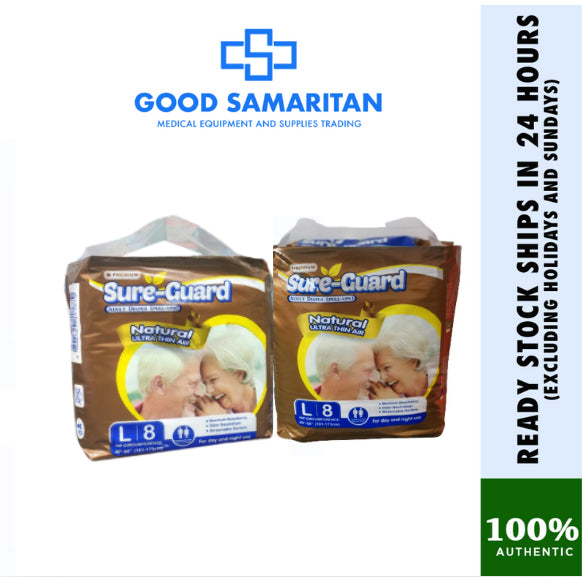 Sure-Guard Adult Diaper Pull-ups 8pcs/pack (Medium or Large)