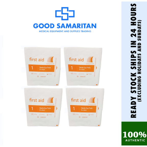 Sterile Eye Pads 8cm x 6cm (per piece)