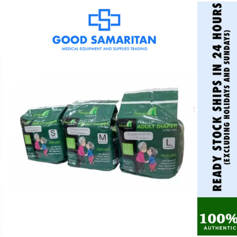 First Aid Adult Diaper Pull-ups 10pcs/pack (Small, Medium, Large and XL)