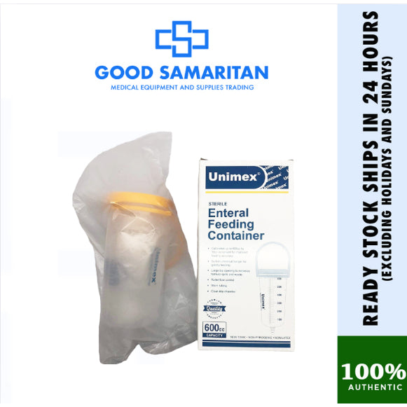 Unimex/Simplex  Enteral Feed Container 600cc