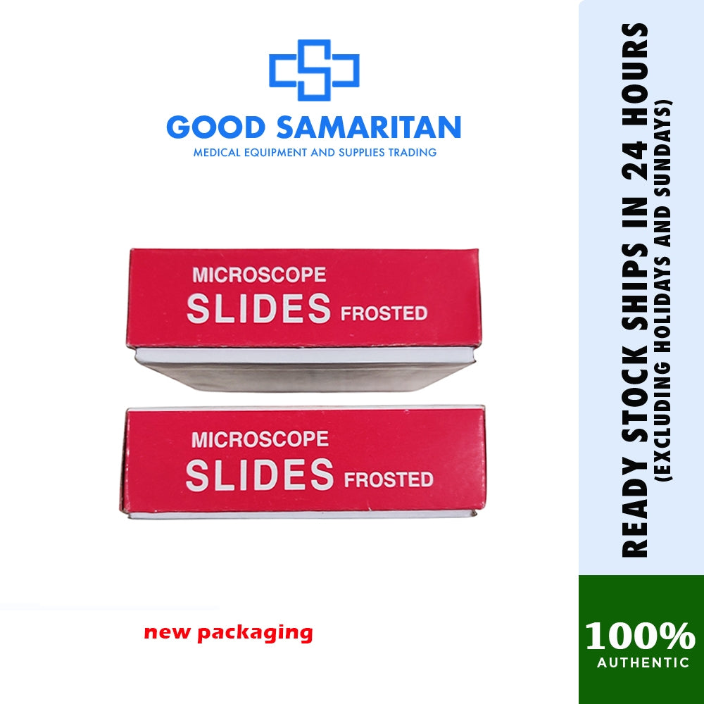 Microscope Glass Slides / Plain or Frosted / Glass Cover