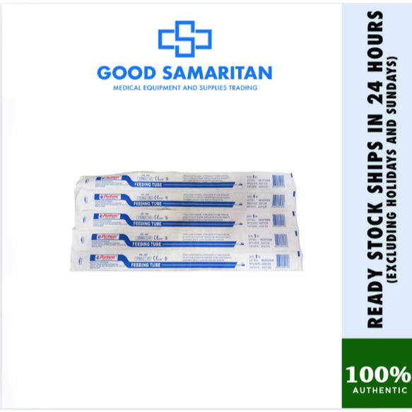 Feeding Tube Sterile Disposable Medical-Grade for Enteral Nutrition (Fr. 5 / Fr. 8)
