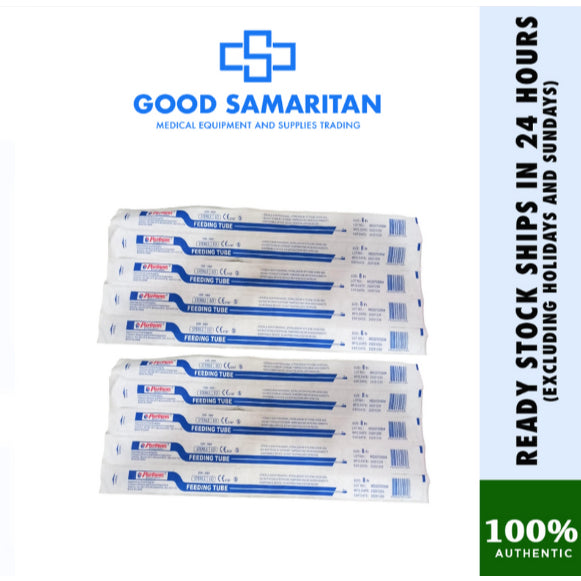 Feeding Tube Sterile Disposable Medical-Grade for Enteral Nutrition (Fr. 5 / Fr. 8)