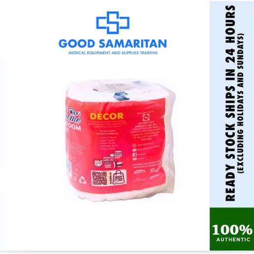 Bathroom Tissue Roll 2ply (per roll)