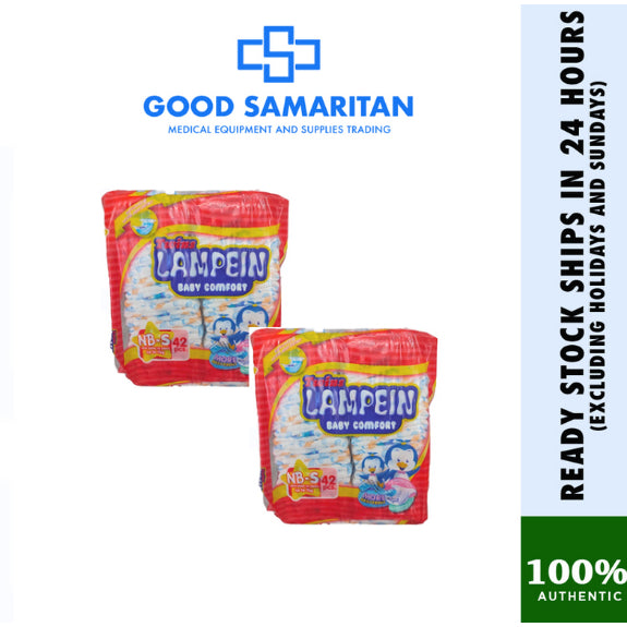 Twins Lampein Baby Diaper 42pcs. per pack (Newborn-Small)