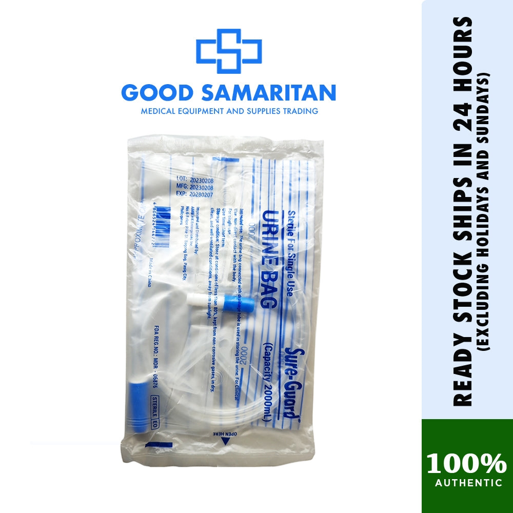 Sure Guard Urine Bag Adult (Per Piece)