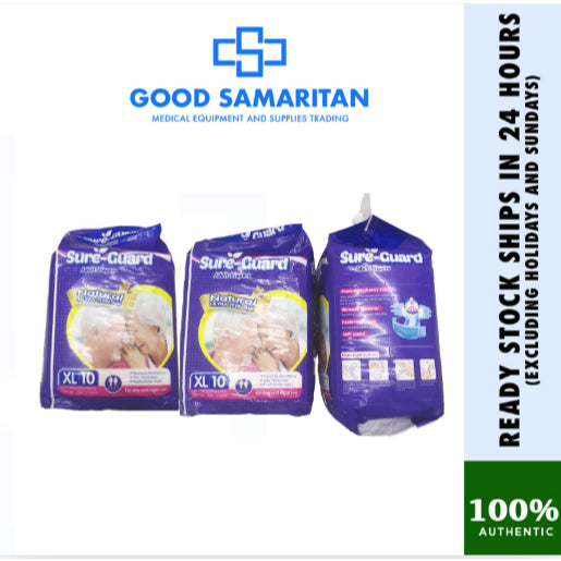 Sure-Guard Adult Diaper XL 10pcs per pack