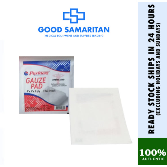 Gauze Pad Sterile 28x24 Mesh / 2X2 / 4X4 / 4X8