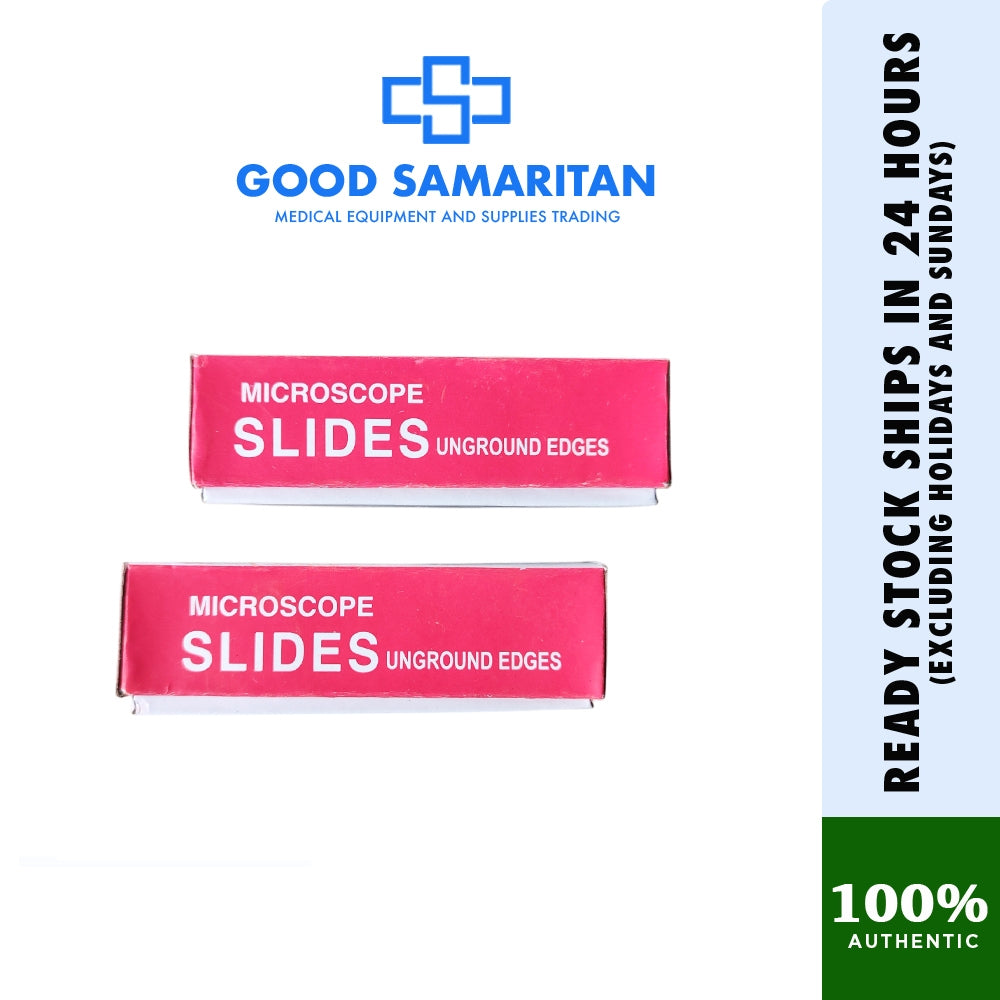 Microscope Glass Slides / Plain or Frosted / Glass Cover