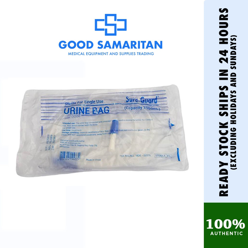 Sure Guard Urine Bag Adult (Per Piece)