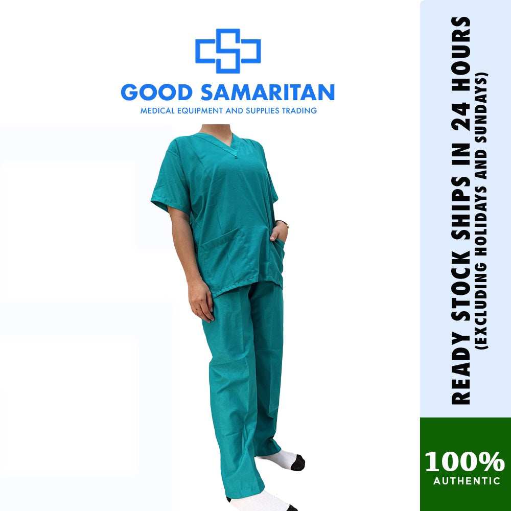 COTTON FIT Scrub Suit Plain Set (Terno) lahcos cotton