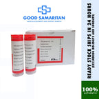 Capillary Heparinized Tube Red Tip 100pcs