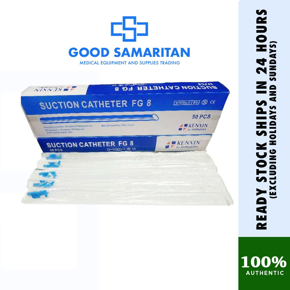 Suction Catheter Sterile FR8 / FR10 / FR12 / FR14 / FR16 / FR18 (Per Piece)