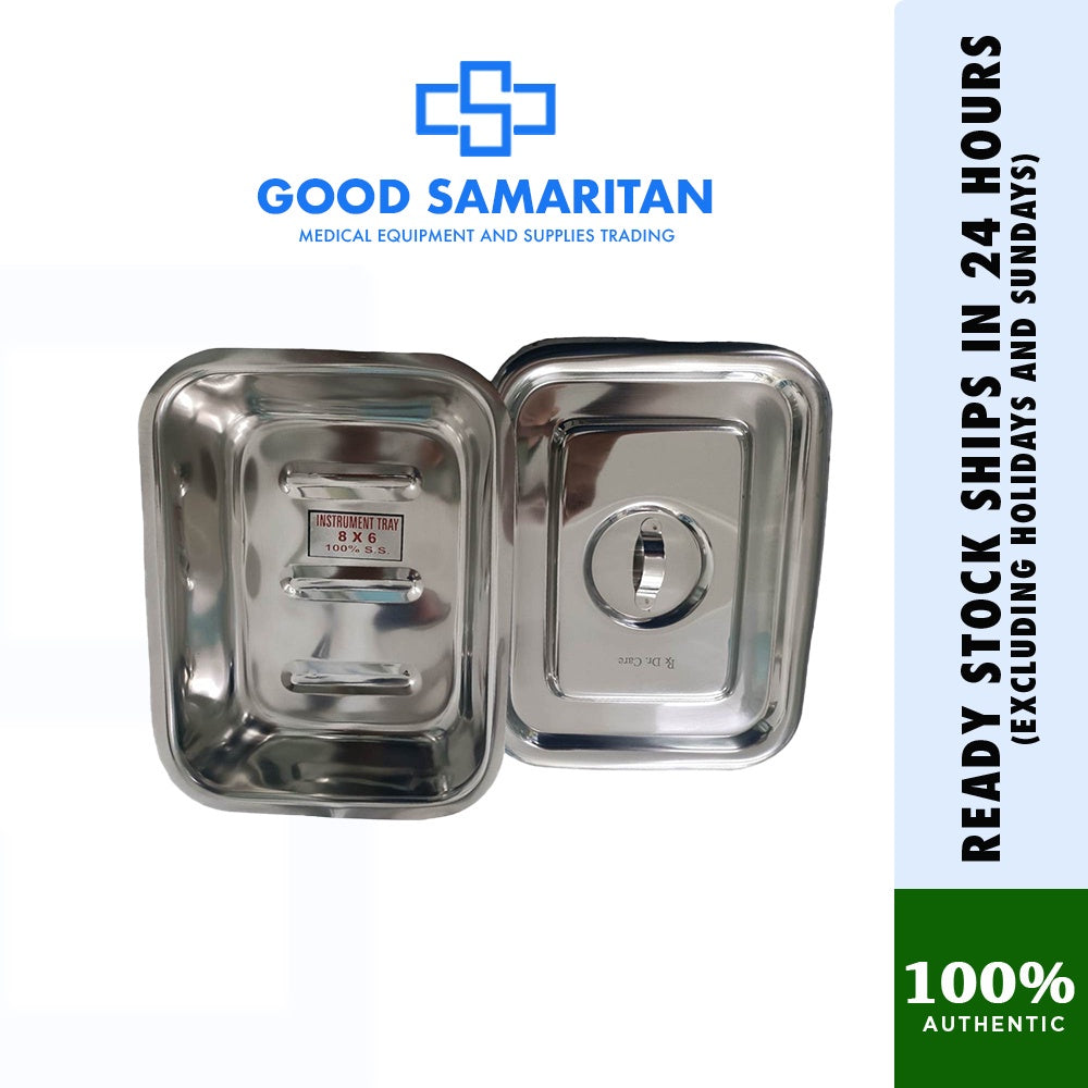 Aluminum Instrument Tray with Lid 10x8 / 11x7 / 12x10 / 8x3 / 8x6 / 9x6