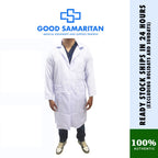Laboratory Gown / Lab Coat Long Sleeve (Good Quality Fabric)
