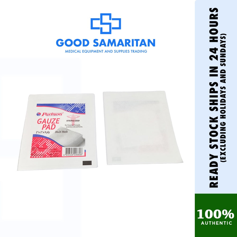 Gauze Pad Sterile 28x24 Mesh / 2X2 / 4X4 / 4X8