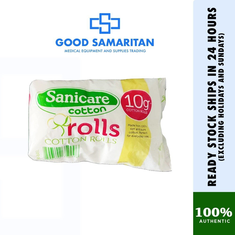 Cotton Rolls 10 Grams – Soft, Absorbent, and Multipurpose Medical-Grade Cotton
