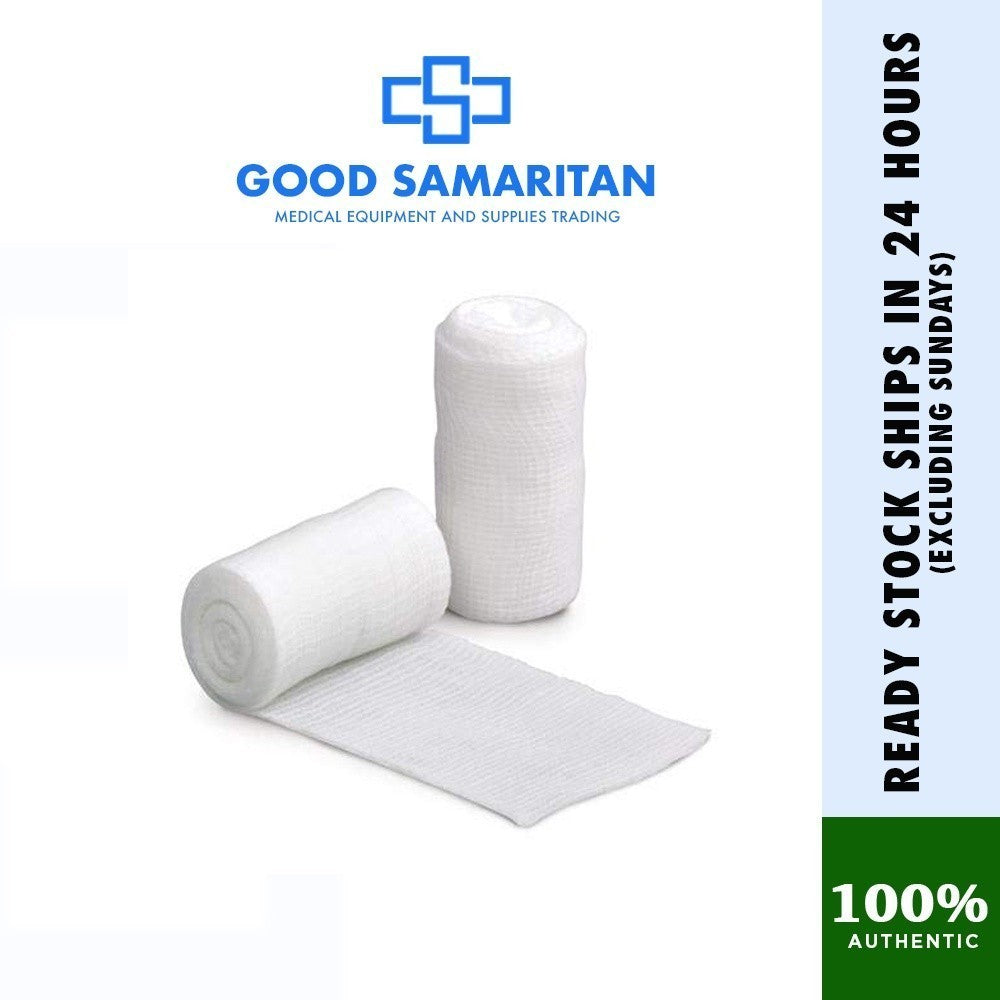 Gauze Bandage 2x10 / 3x10 / 4x10 per piece (any brand)