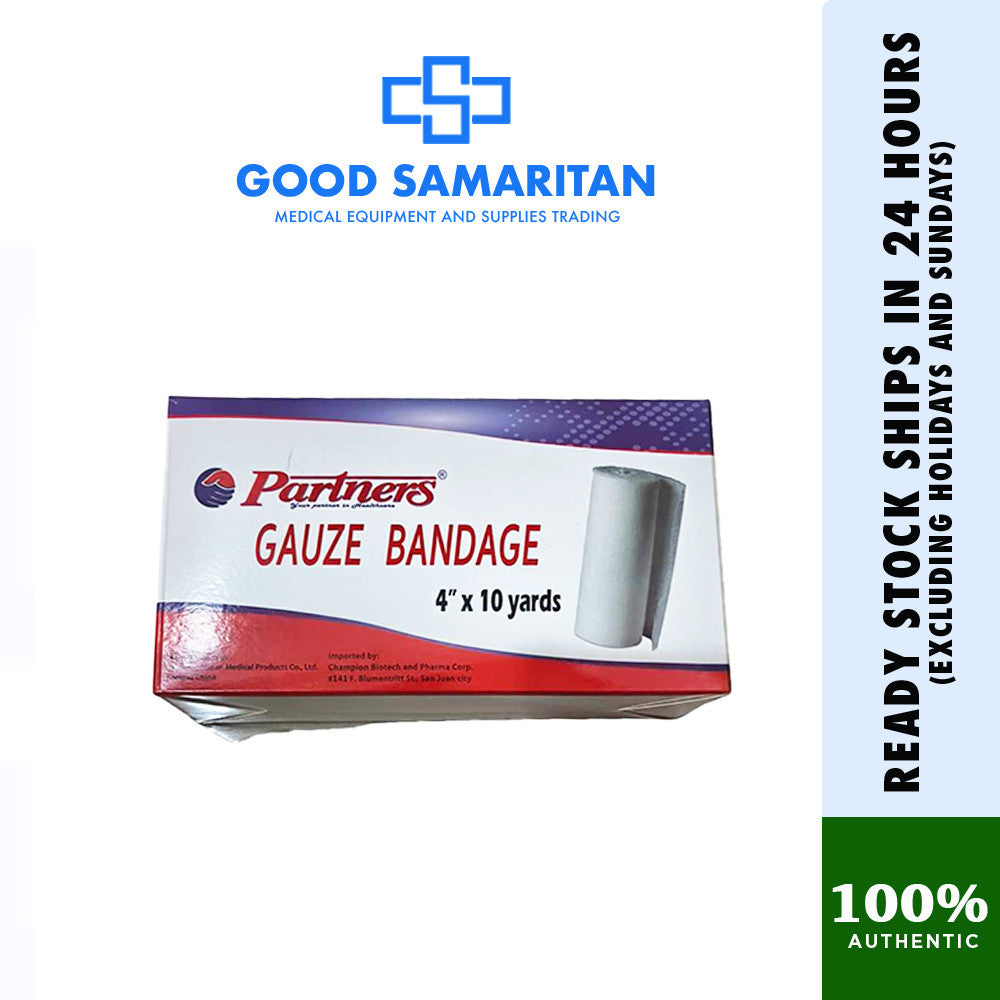 Gauze Bandage 2x10 / 3x10 / 4x10 (12 rolls per box)