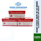Povidone-Iodine Prep Pads 100pcs per box (expiry 8/2024)
